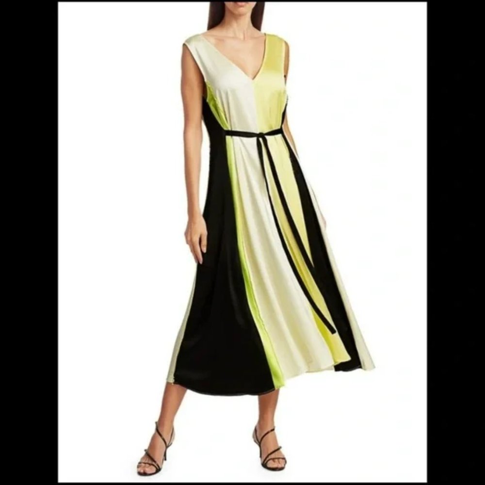 NWT Stine Goya Womens Dress Yara 781 Sheen Cady Mix XS XSMALL